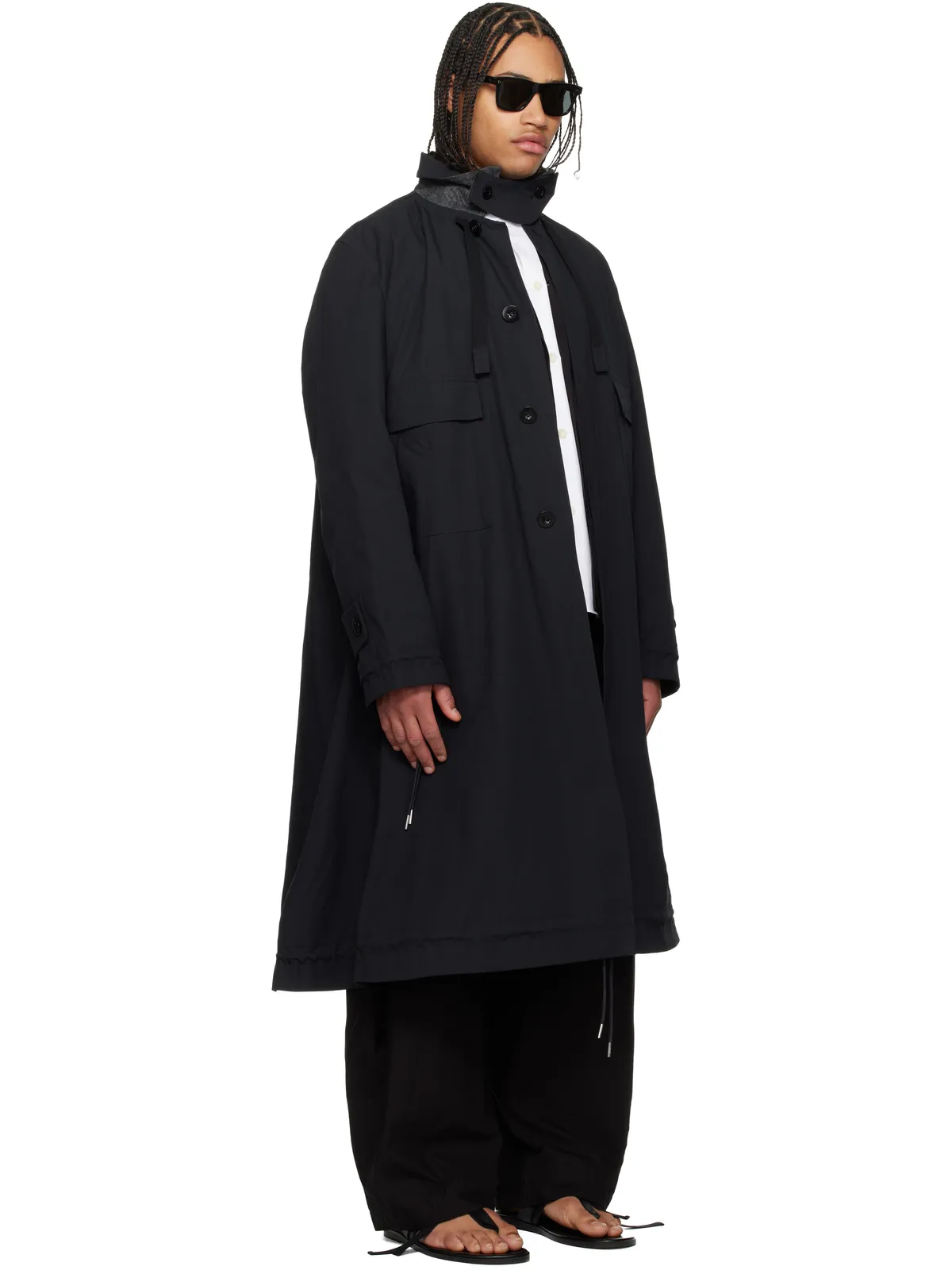 sacai Weathercloth コート - 画像2