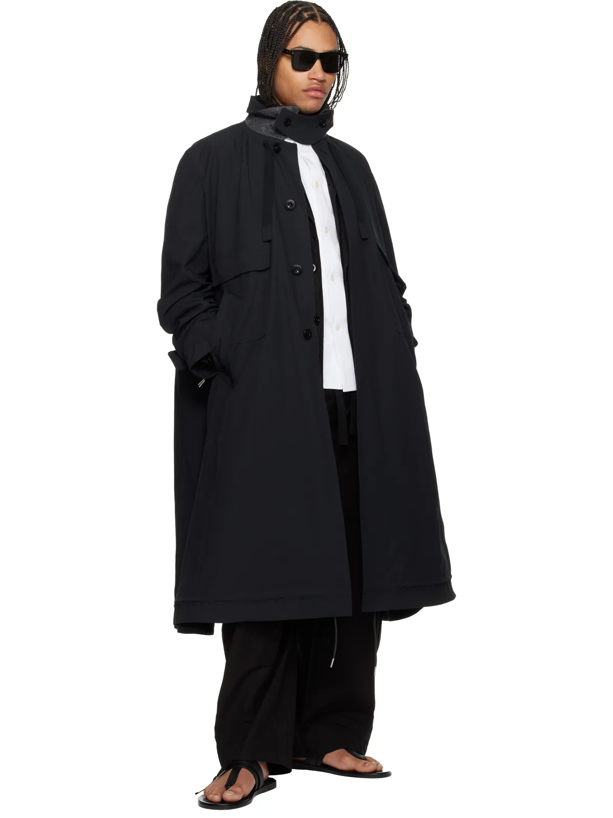 sacai Weathercloth コート - 画像4