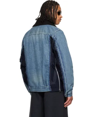 sacai Nylon Twill & Denim ジャケット - サムネイル3