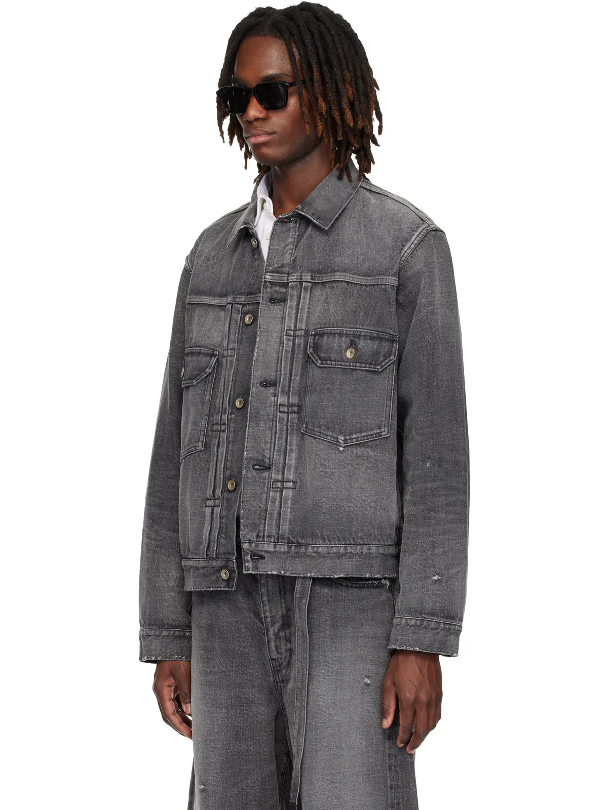 sacai BEYONDEXX デニムジャケット - 画像4