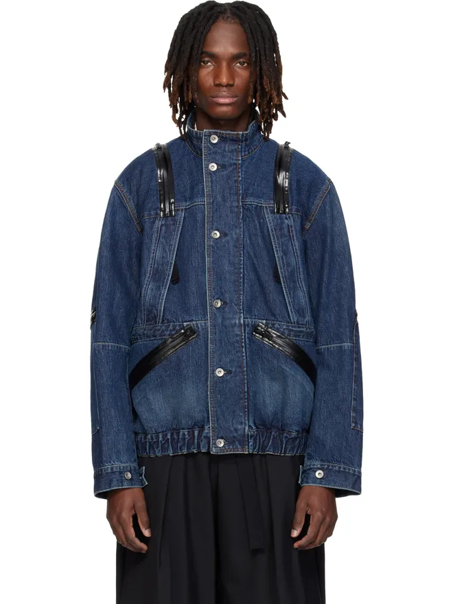 sacai sacai ブルゾン デニムジャケットの商品画像