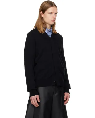 sacai コットン カシミヤ ニットカーディガン - サムネイル2