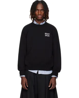 sacai 'geoff sacai' Embroidery プルオーバー スウェットシャツ - サムネイル1