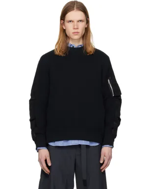 sacai Sponge Sweat Pullover スウェットシャツ - サムネイル1