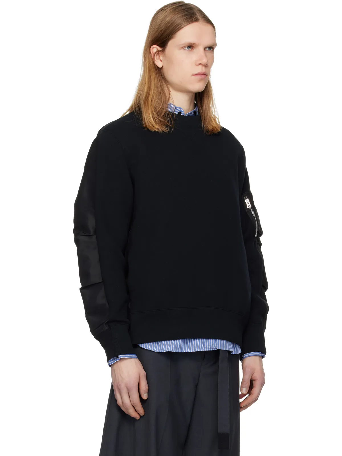 sacai Sponge Sweat Pullover スウェットシャツ - 画像2