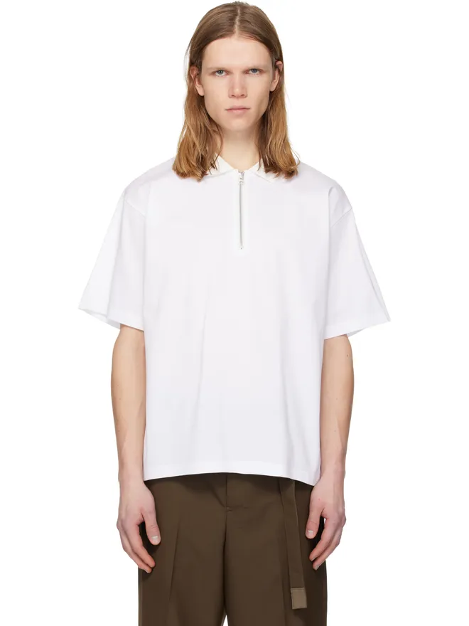sacai sacai Cotton Jersey ポロシャツの商品画像