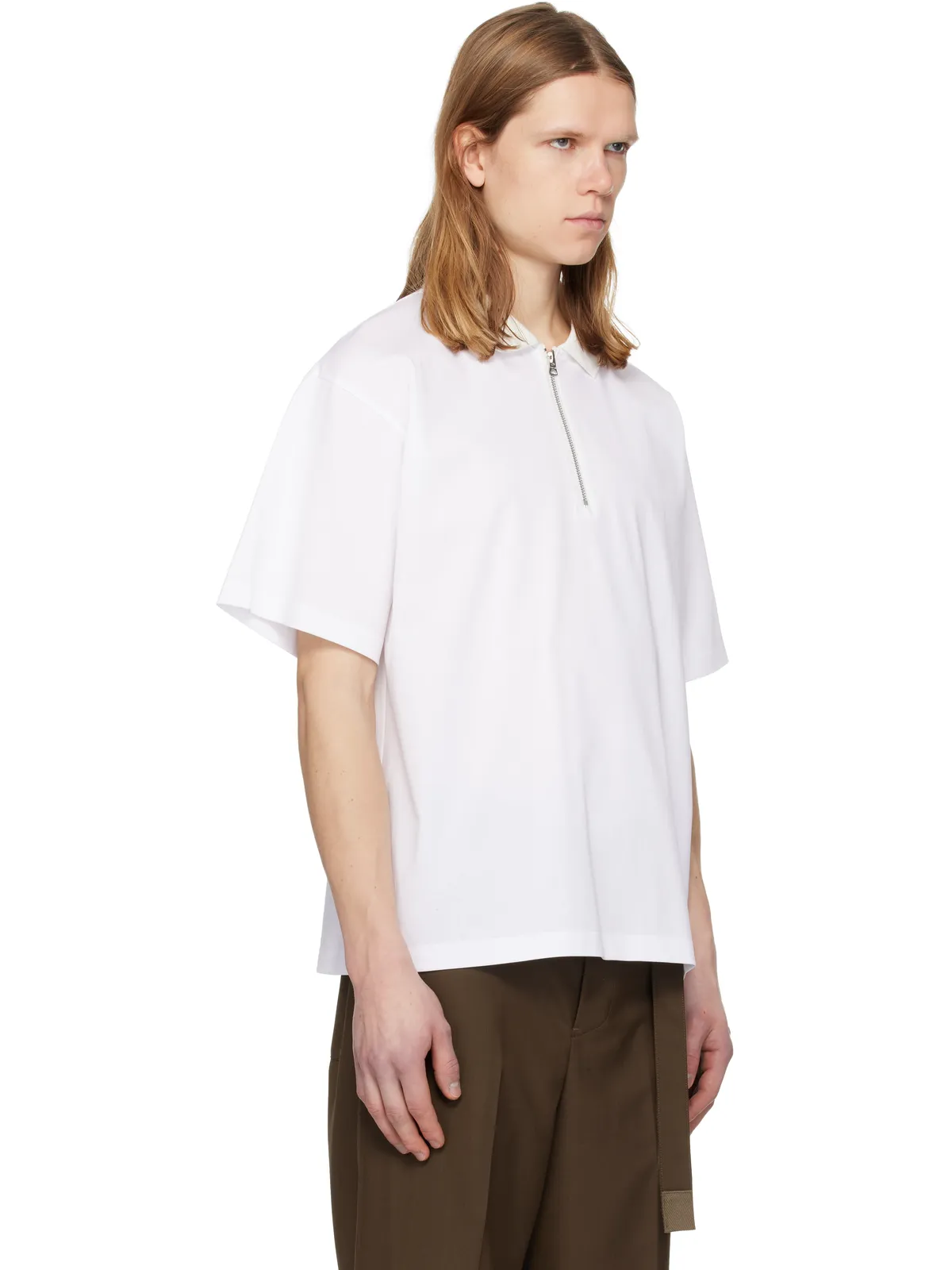 sacai Cotton Jersey ポロシャツ - 画像2