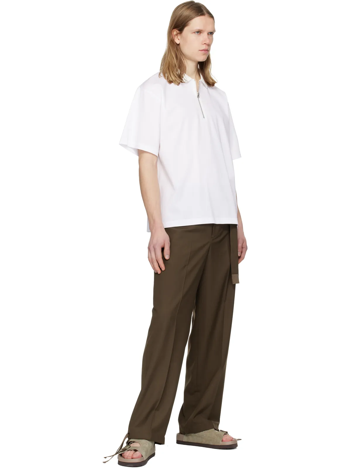 sacai Cotton Jersey ポロシャツ - 画像4