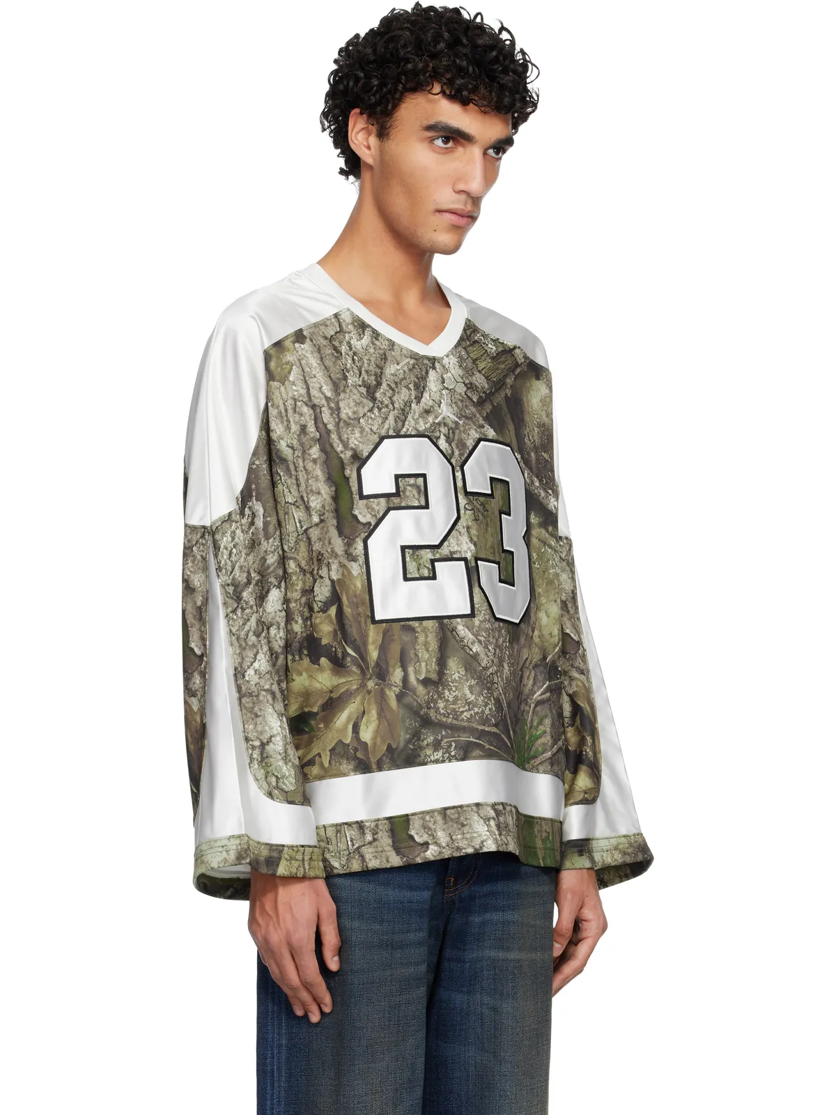 Nike Jordan Brooklyn Realtree Hockey ジャージー - 画像2