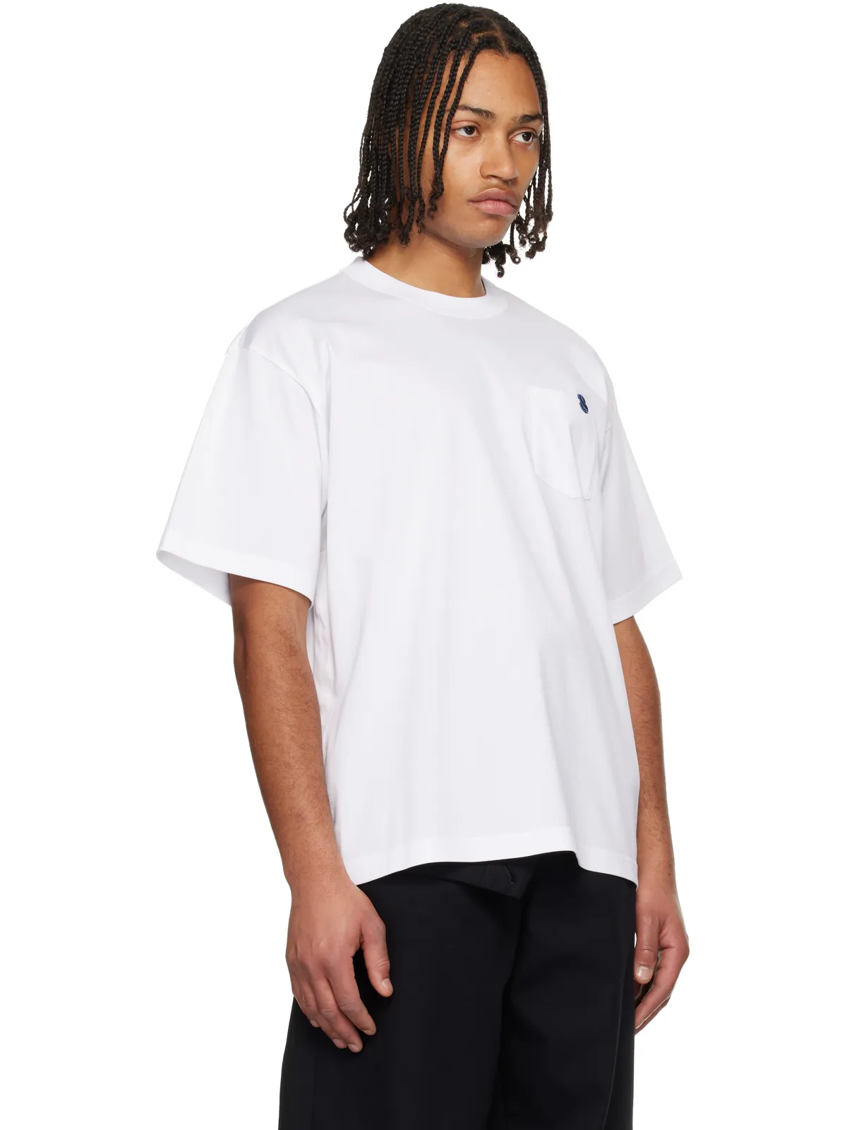 sacai コットンジャージ Tシャツ - 画像2