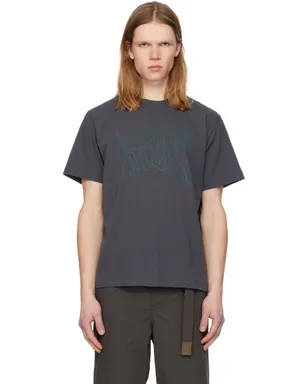sacai 'geoff sacai' プリントTシャツ - サムネイル1