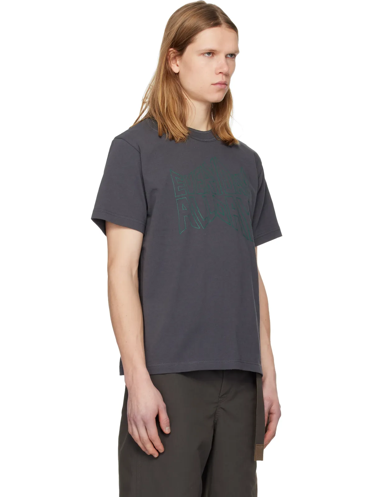 sacai 'geoff sacai' プリントTシャツ - 画像2