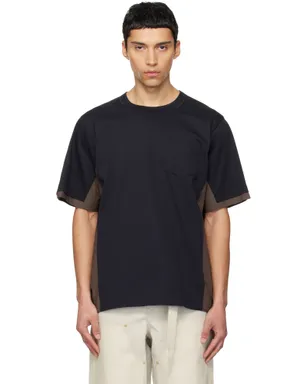 sacai Cotton Typewriter & Cotton Jersey Tシャツ - サムネイル1