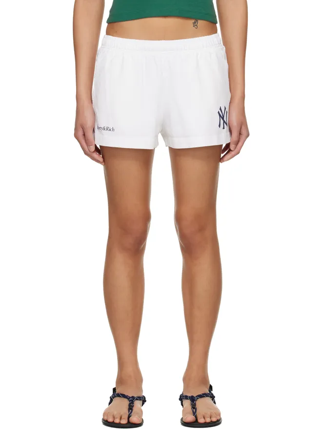 Sporty & Rich Sporty & Rich Heritage Yankees Serif Disco ショートパンツの商品画像