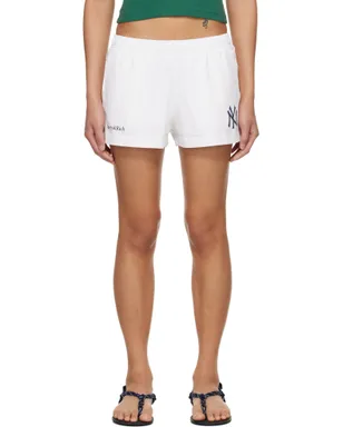 Sporty & Rich Heritage Yankees Serif Disco ショートパンツ - サムネイル1