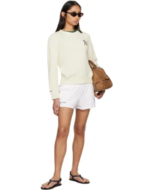 Sporty & Rich Heritage Yankees Serif Disco ショートパンツ - サムネイル4