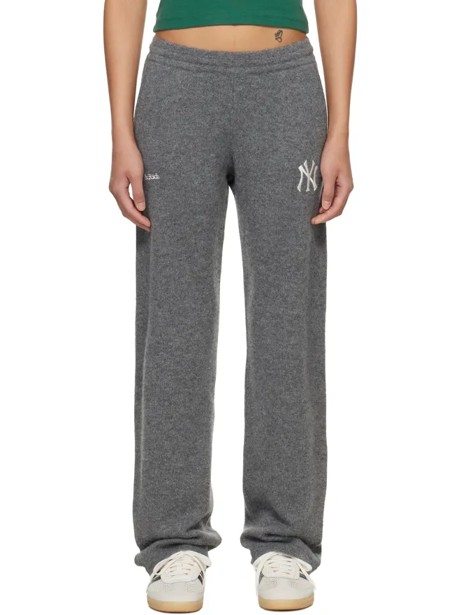 Sporty & Rich Sporty & Rich Heritage Yankees Serif カシミヤ ラウンジパンツの商品画像