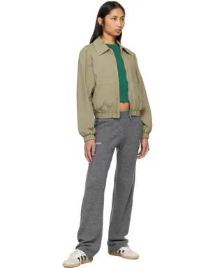 Sporty & Rich Heritage Yankees Serif カシミヤ ラウンジパンツ - サムネイル4