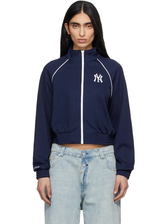 Sporty & Rich Sporty & Rich '47エディション Heritage Yankees Serif Retro トラックジャケットの商品画像