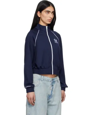 Sporty & Rich '47エディション Heritage Yankees Serif Retro トラックジャケット - サムネイル2