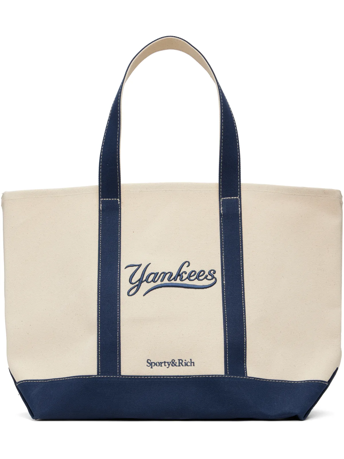 Sporty & Rich '47エディション Yankees Curve トートバッグ - 画像1