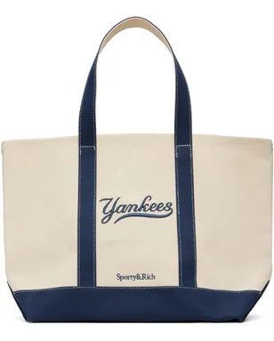 Sporty & Rich '47エディション Yankees Curve トートバッグ - サムネイル1