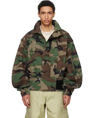 HYACYN Camouflage Anatnom ボンバージャケット - サムネイル1