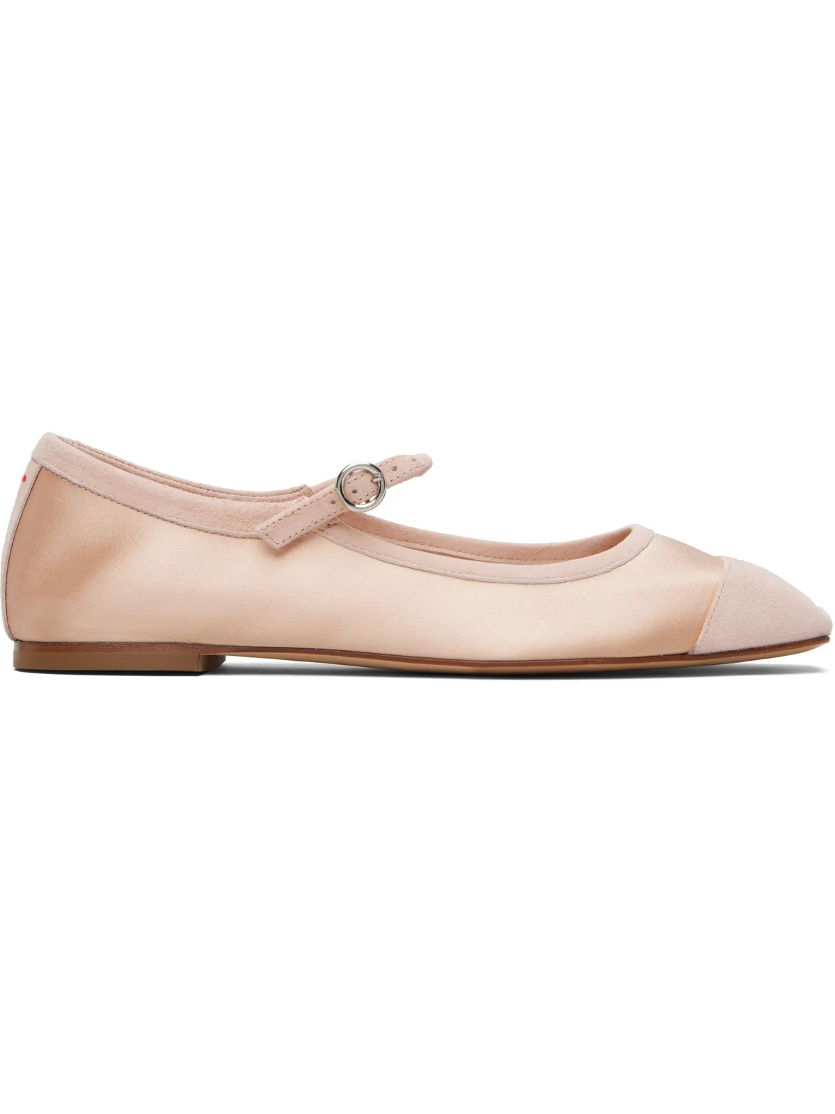 AEYDE Uma Satin Toe-Cap メリージェーン フラットシューズ - 画像1