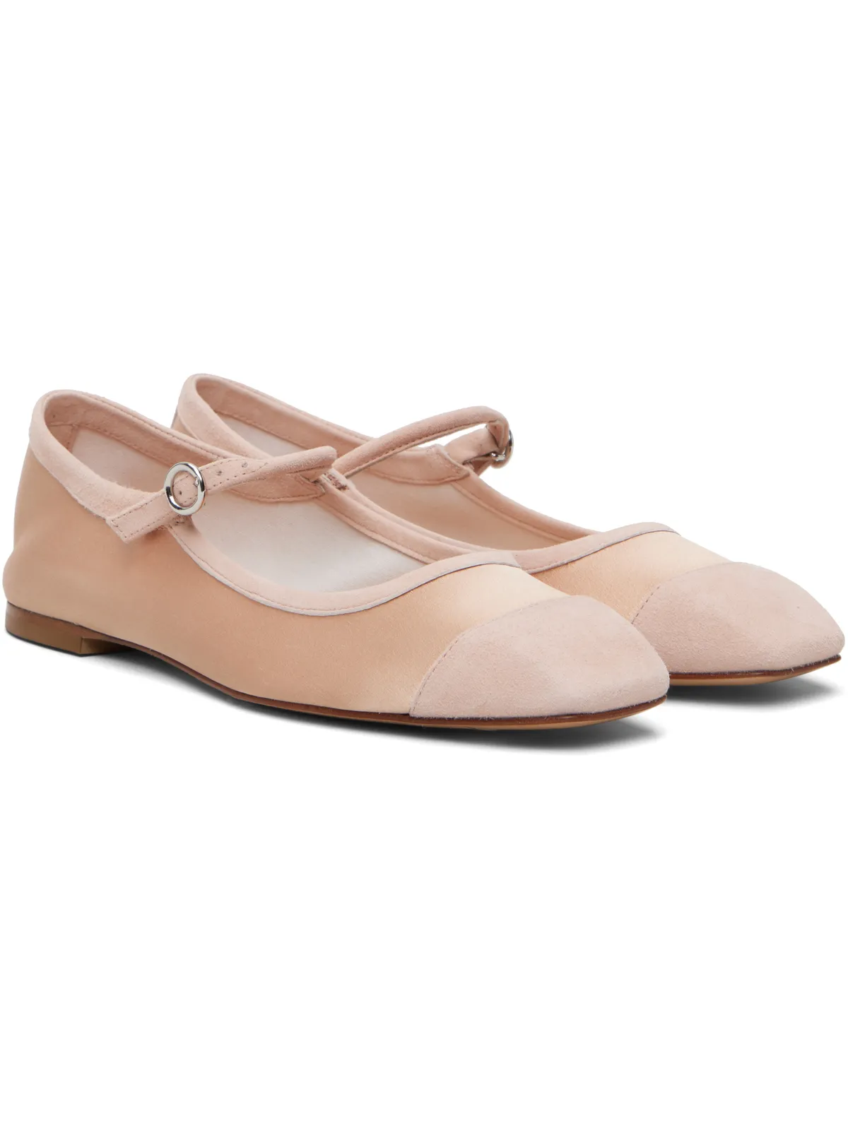 AEYDE Uma Satin Toe-Cap メリージェーン フラットシューズ - 画像4