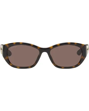 Gucci Hailey ラウンドサングラス - サムネイル1