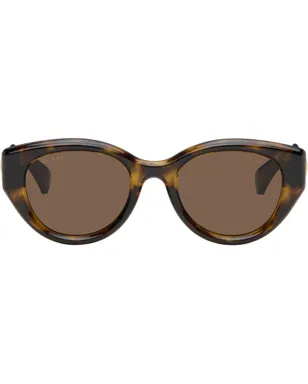 Gucci Low Nose Bridge Fit サングラス - サムネイル1