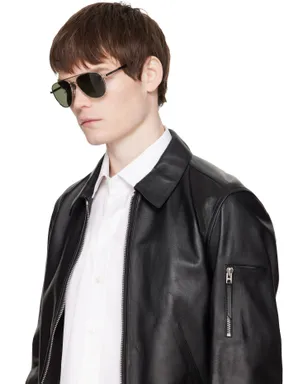 Gucci Subtle Web サングラス - サムネイル4