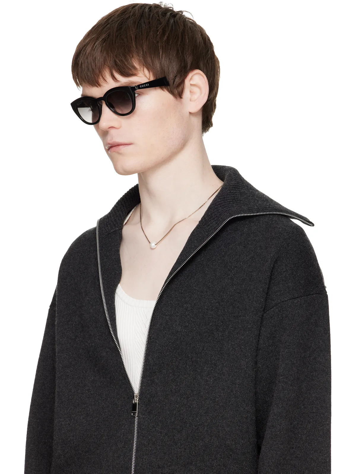 Gucci ラウンドフレーム サングラス - 画像4