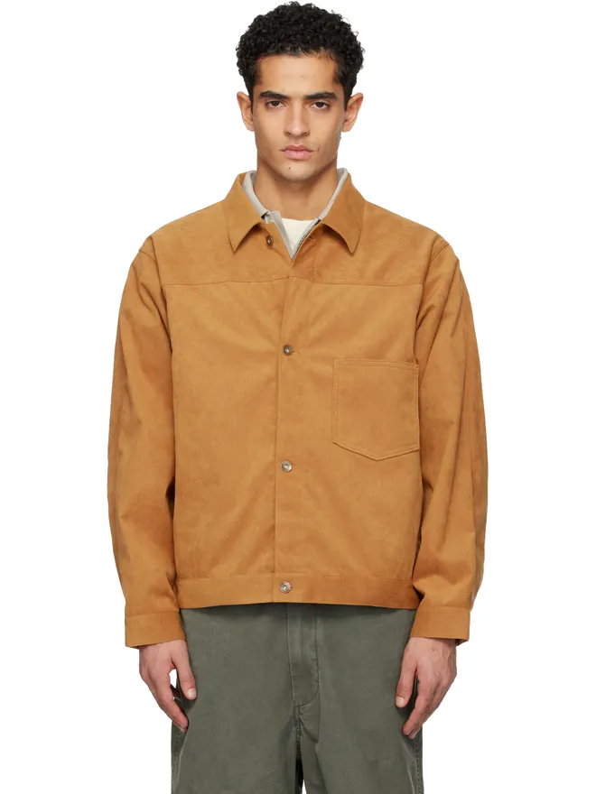 nanamica nanamica OOAL Ultrasuede フェイクスエード ショート ジャケットの商品画像