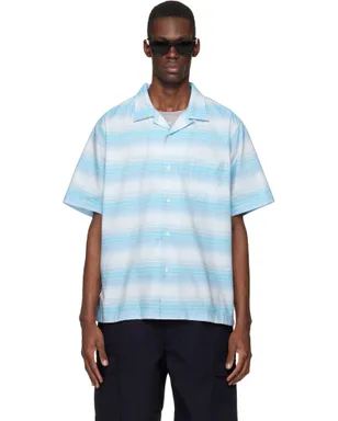 nanamica Open Collar ピケ 半袖シャツ - サムネイル1