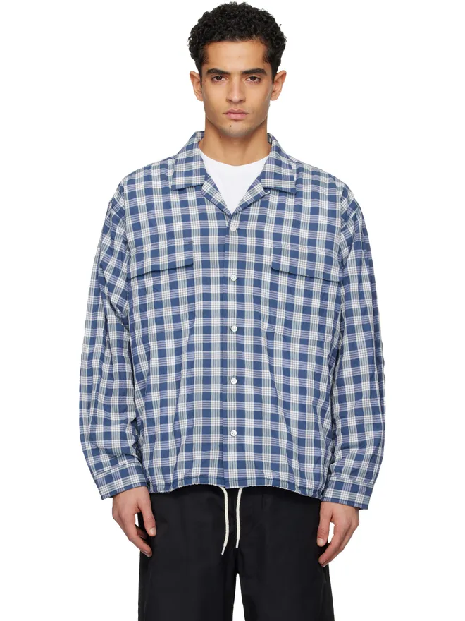 nanamica nanamica OOAL Palaka チェック シャツの商品画像