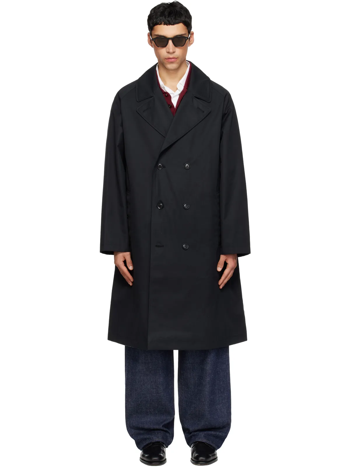 nanamica 2L GORE-TEX コットン ダブルブレスト コート - 画像1