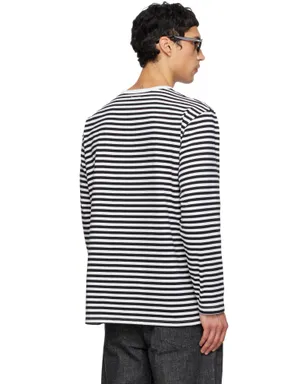 nanamica COOLMAX ボーダー ジャージ 長袖Tシャツ - サムネイル3