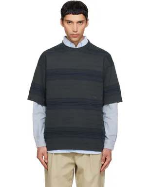 nanamica ボーダー Tシャツ - サムネイル1