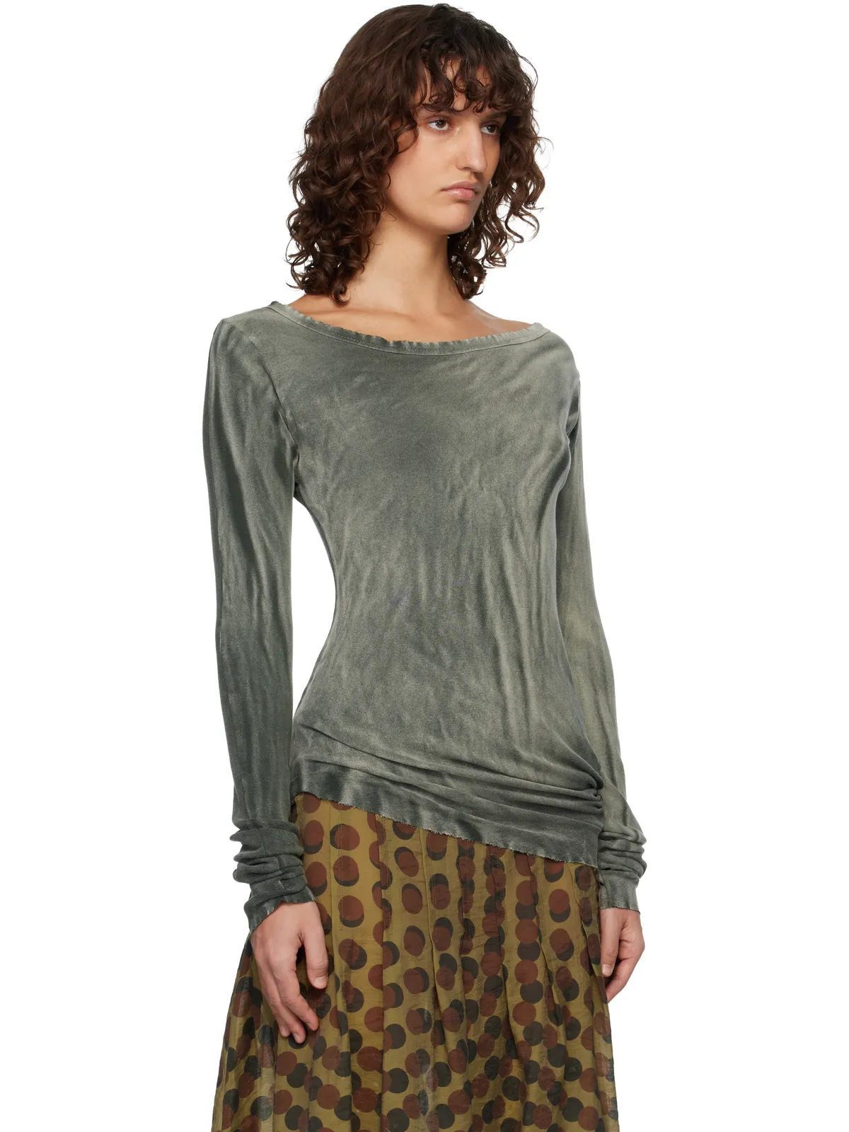 Edward Cuming Moss Fog Banana Tシャツ - 画像2