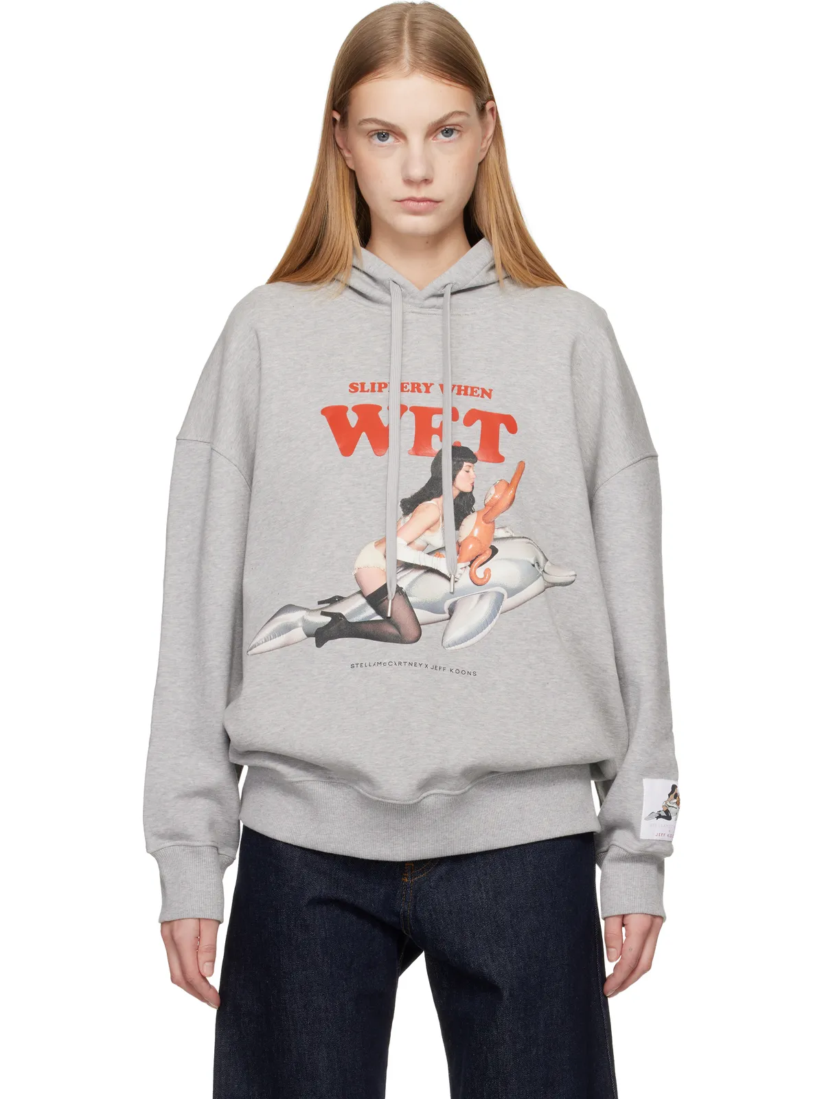 Stella McCartney Jeff Koonsエディション 'Slippery When Wet' フーディ - 画像1