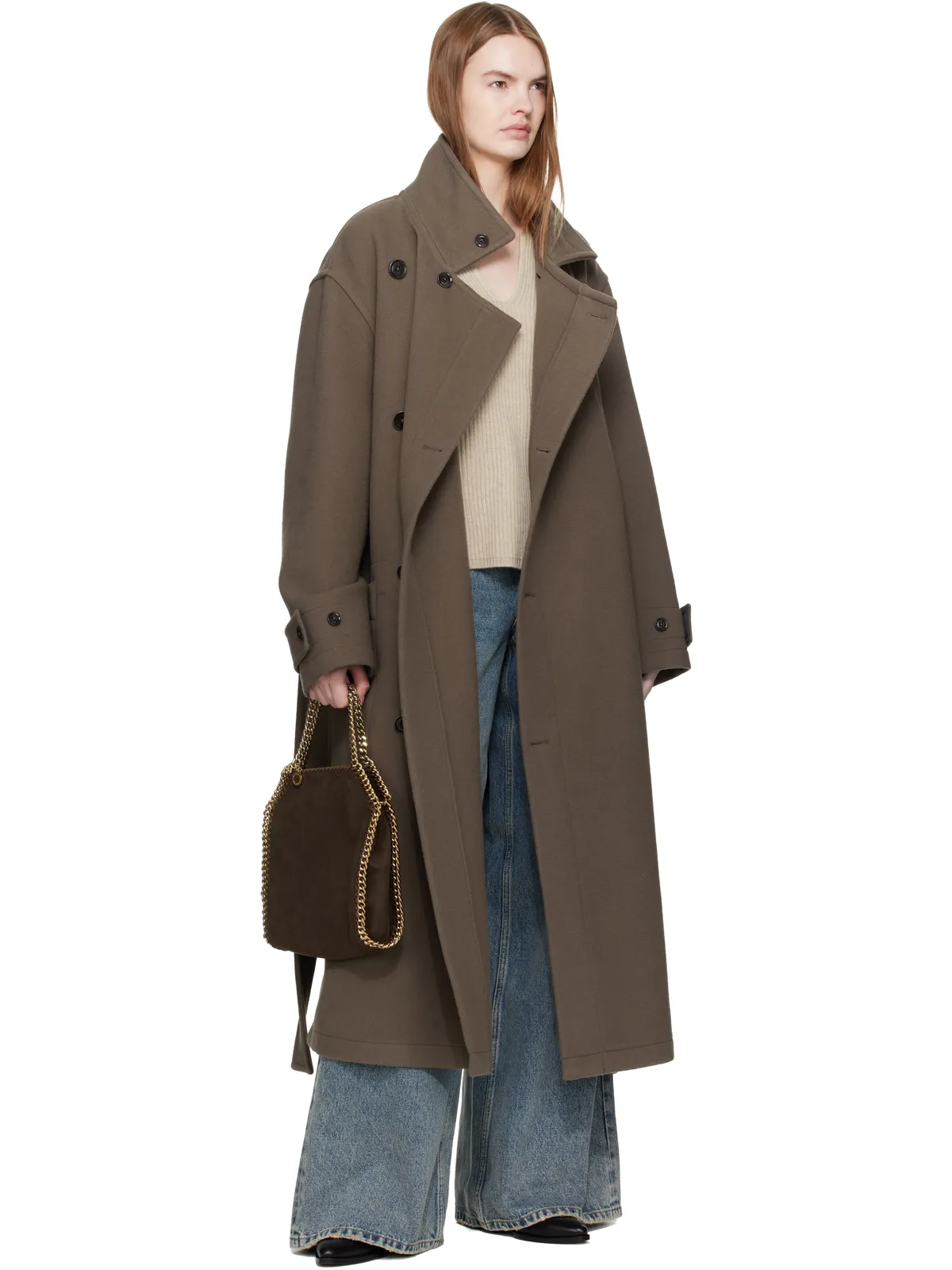 Stella McCartney ミニ Falabella スエード バッグ - 画像4