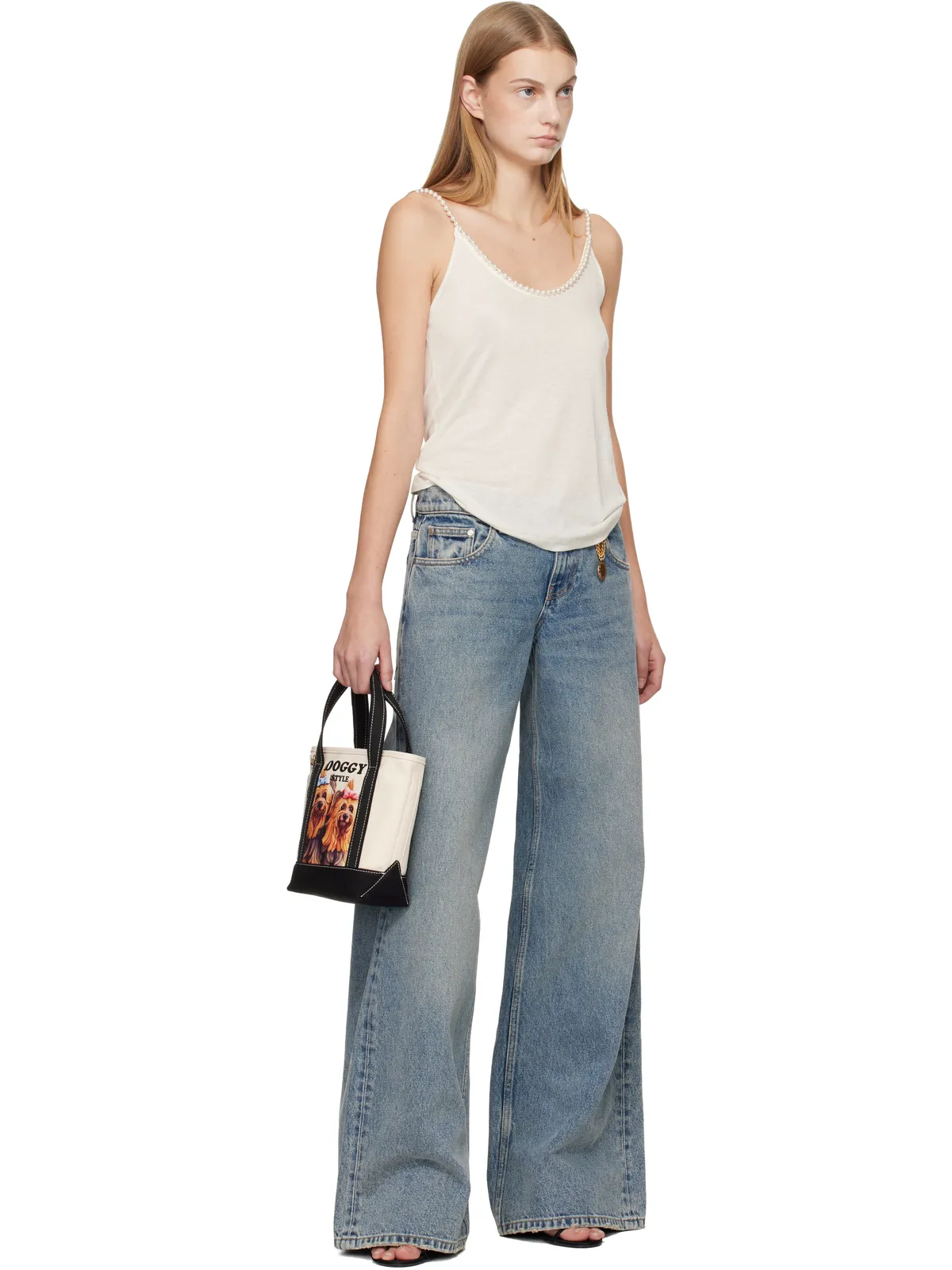 Stella McCartney Jeff Koonsエディション スモール N/S クロスボディ トートバッグ - 画像4