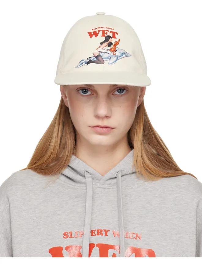 Stella McCartney Stella McCartney Jeff Koonsエディション 'Slippery When Wet' キャップの商品画像