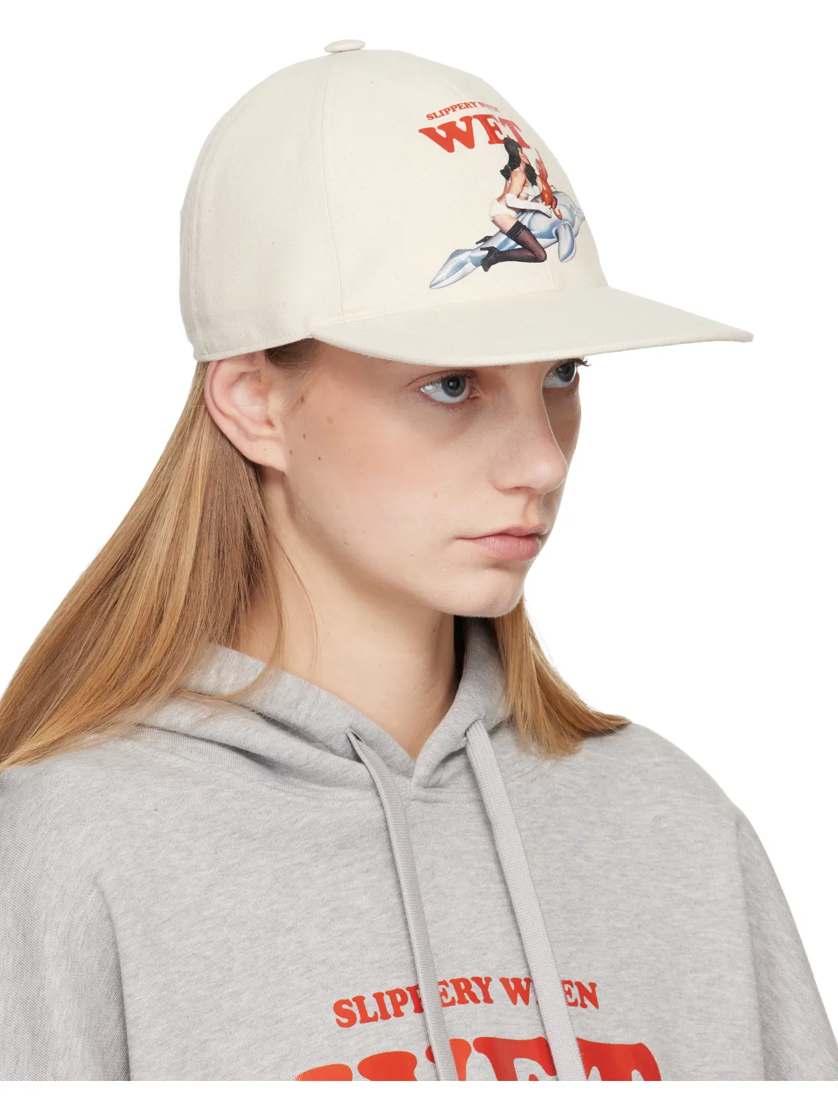 Stella McCartney Jeff Koonsエディション 'Slippery When Wet' キャップ - 画像2
