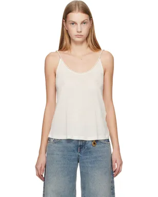Stella McCartney フェイクパール エンブロイダリー トップス - サムネイル1
