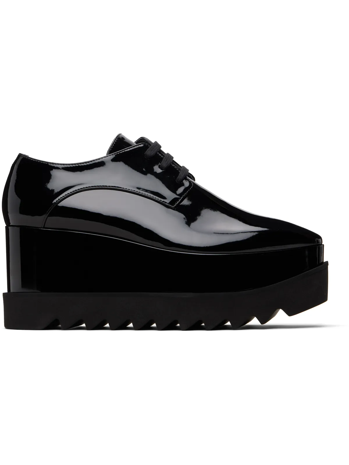 Stella McCartney 限定エディション Elyse モノクローム プラットフォーム ダービー - 画像1