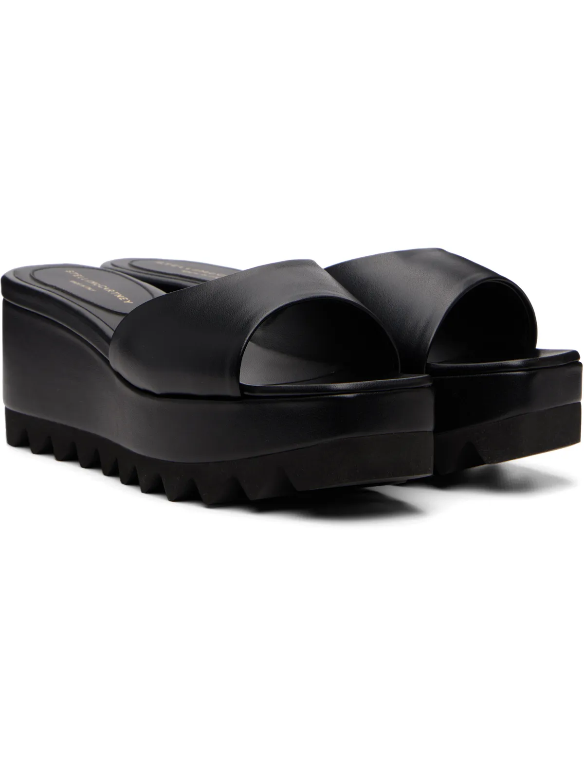 Stella McCartney Sneak-Elyse ウェッジ スライドサンダル - 画像4