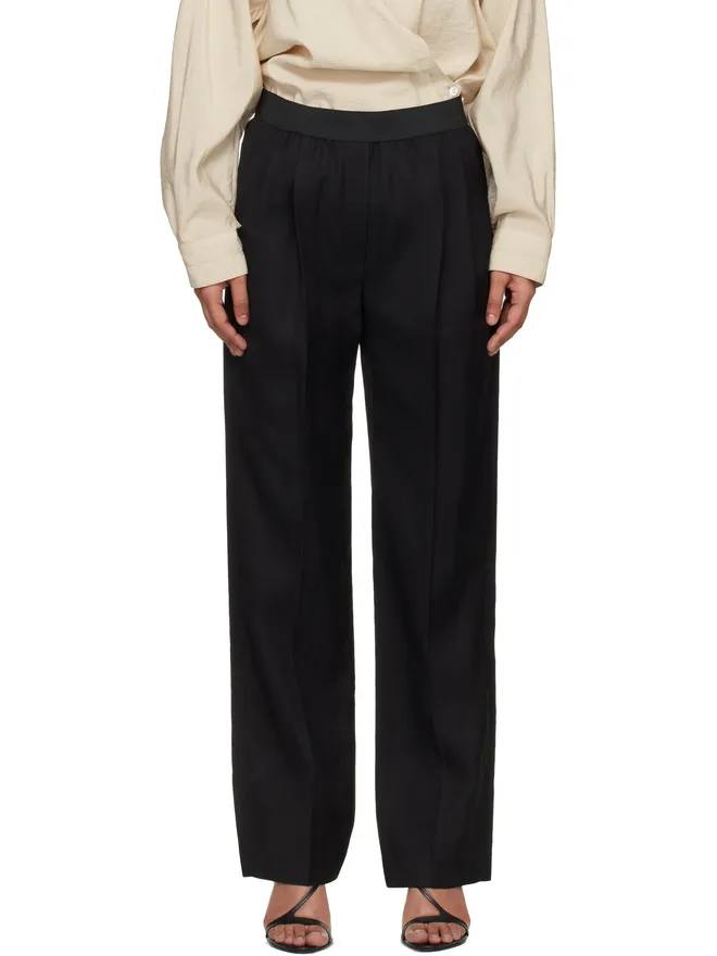 Loulou de Saison Loulou de Saison Takaroa LDS Elasticated Waistband トラウザーズの商品画像