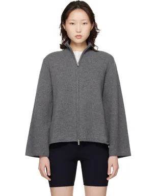 Loulou de Saison Gabi カシミヤ ジップ プルオーバー - サムネイル1